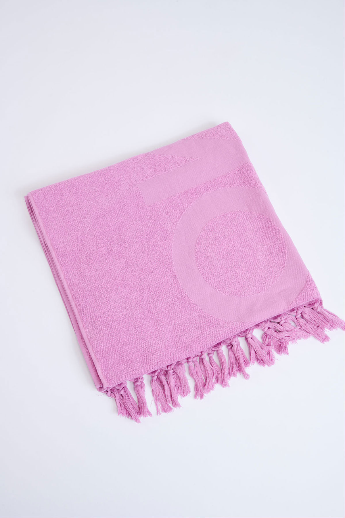 serviette de plage violet popsy towely